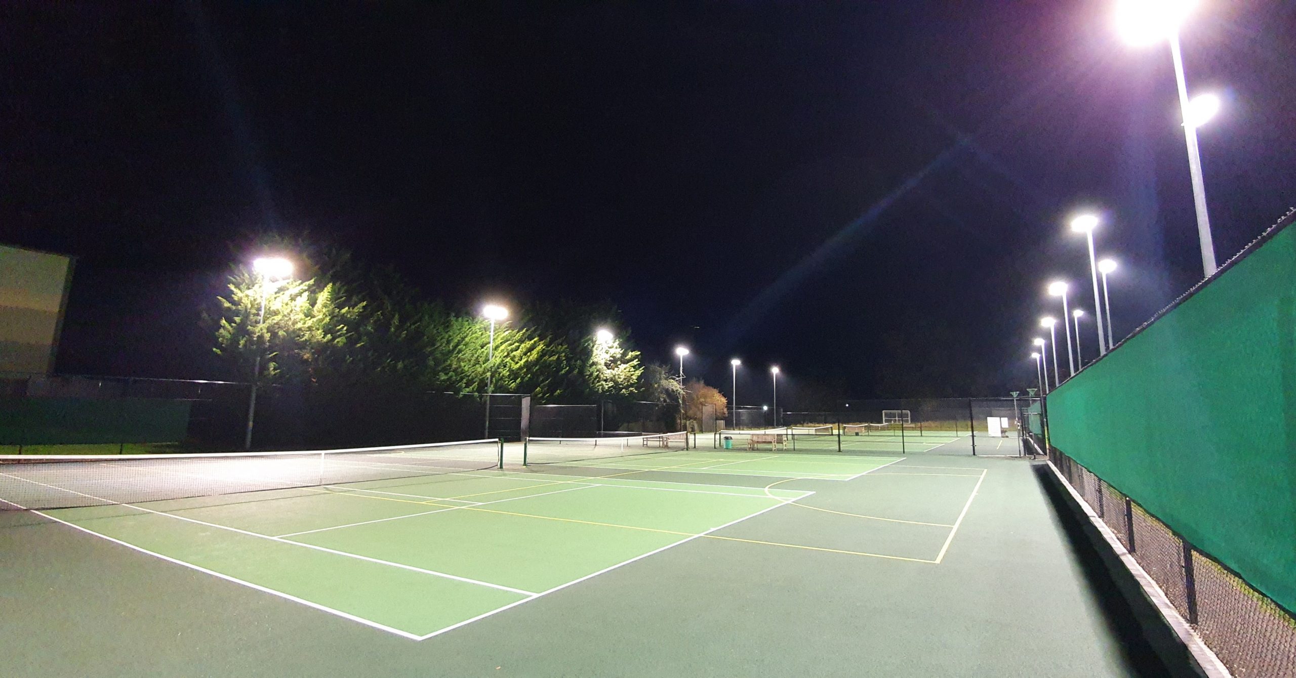 Tennis, Flood Lights